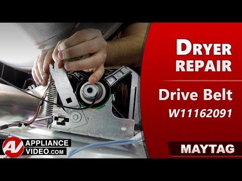 Maytag Dryer - Unit Will Power Up But Not Start - Drive Belt Repair