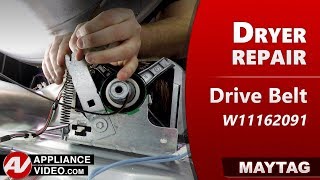 Maytag Dryer: Unit Will Power Up but Not Start — Drive Belt Repair