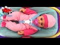 Toy Color Magic Baby Doll Feeding Cooking Toy Food Putting To Sleep In Car Seat Carrier For Learning