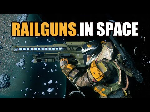 Railguns in Space! PVE Bounty Hunting | Star Citizen
