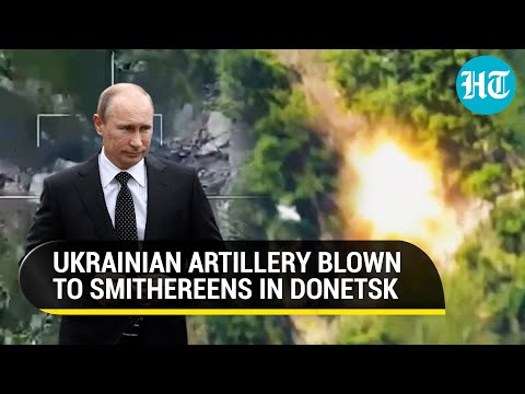 Putin's Tanks Crush Ukrainian Positions In Donetsk; Russia 'Wipes Out' Over 600 Troops | Watch