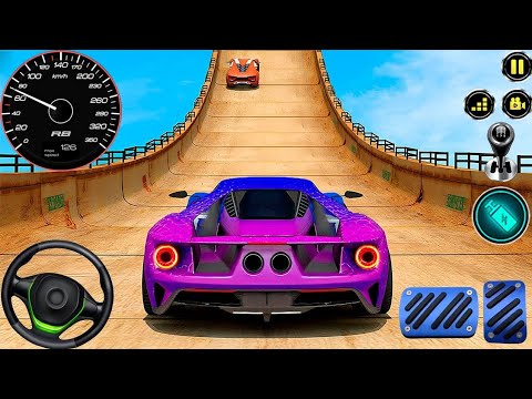 Mega Ramp Bus Stunts Simulator: Coach Bus Extreme Stunt Racing - Android Gameplay
