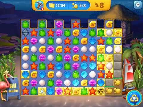 Fishdom: Deep Dive Level 159 Walkthrough iPad