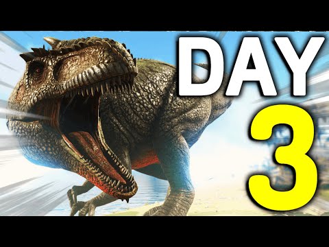 Making INSANE Progress To Our CARNO CAVE On Day 3 - ARK PvP