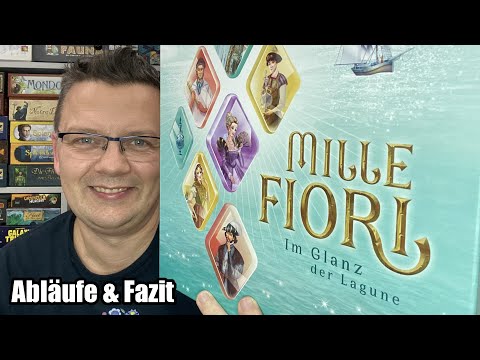 Mille Fiori (Schmidt) Kennerspiel ab 10 Jahren ... für mich eher Familienspiel ab 8 Jahren