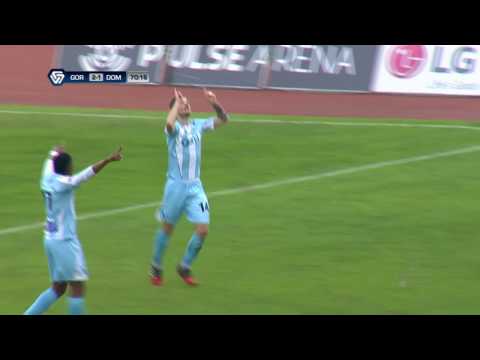 25. krog: Gorica - Domžale 3:1; Prva liga Telekom Slovenije 2016/1