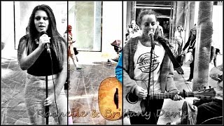 Rachelle & Brittany Davies Live Buchanan Street Glasgow Scotland