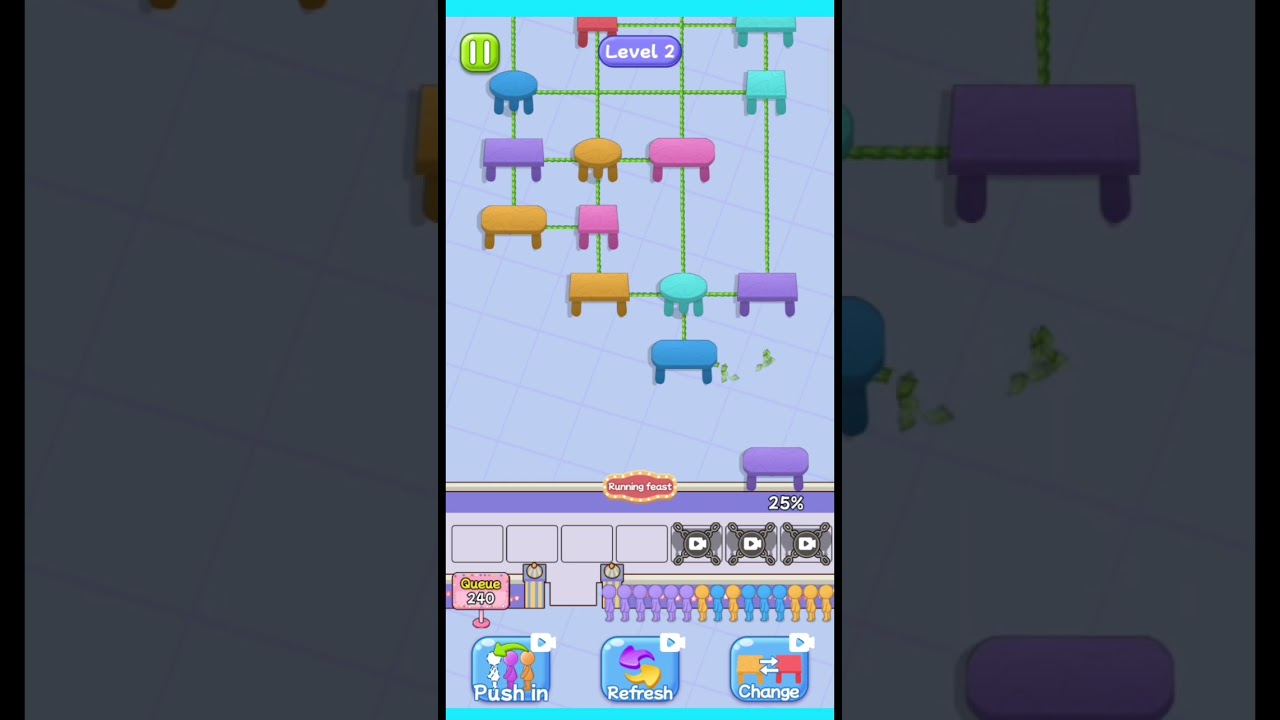 Seat Puzzle Cut The Rope Walkthrough Video