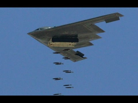 Breaking USA B2 nuclear capable bombers dropped bombs on Islamic State in Libya January 19 2017 Video