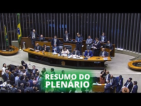 Veja o resumo do Plenário desta semana - 22/08/19