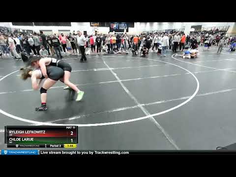 144 Lbs Cons. Round 4 - Ryleigh Lefkowitz, OK Vs Chloe LaRue, WI Ddd9
