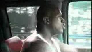 Shaquille ONeal driving to cleveland (singing- akon over the edge)