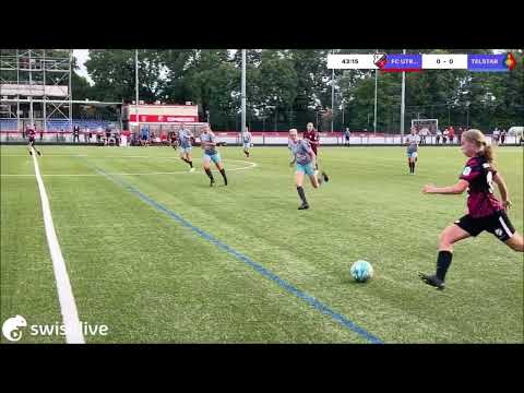 Samenvatting oefenwedstrijd Jong FC Utrecht Vrouwen - Beloften Telstar  14-07-2023