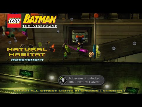 Lego Batman 1: Natural Habitat Achievement (The Easy Way) - HTG