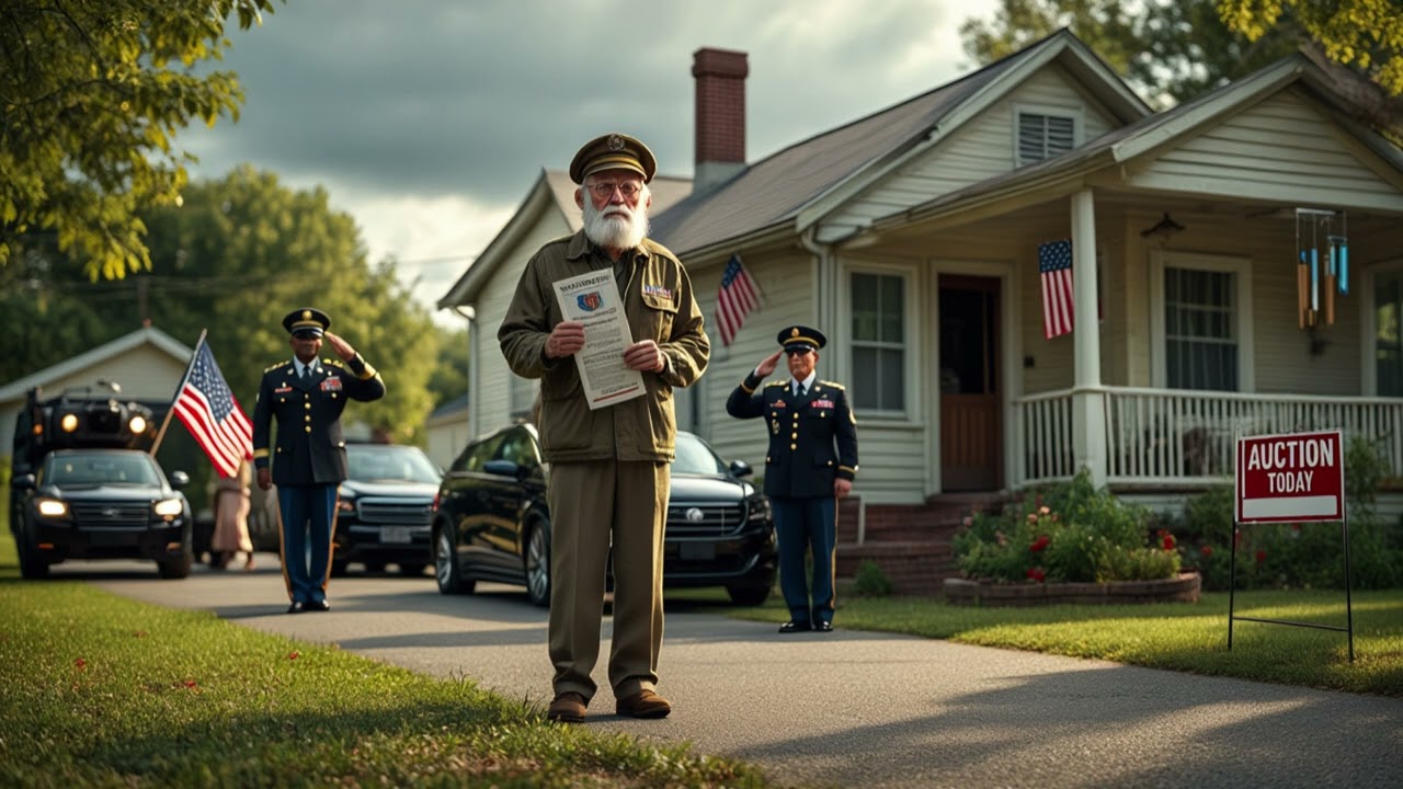 Elderly Veteran’s Home Was Up for Auction — Until a Pentagon Convoy Blocked the Sale