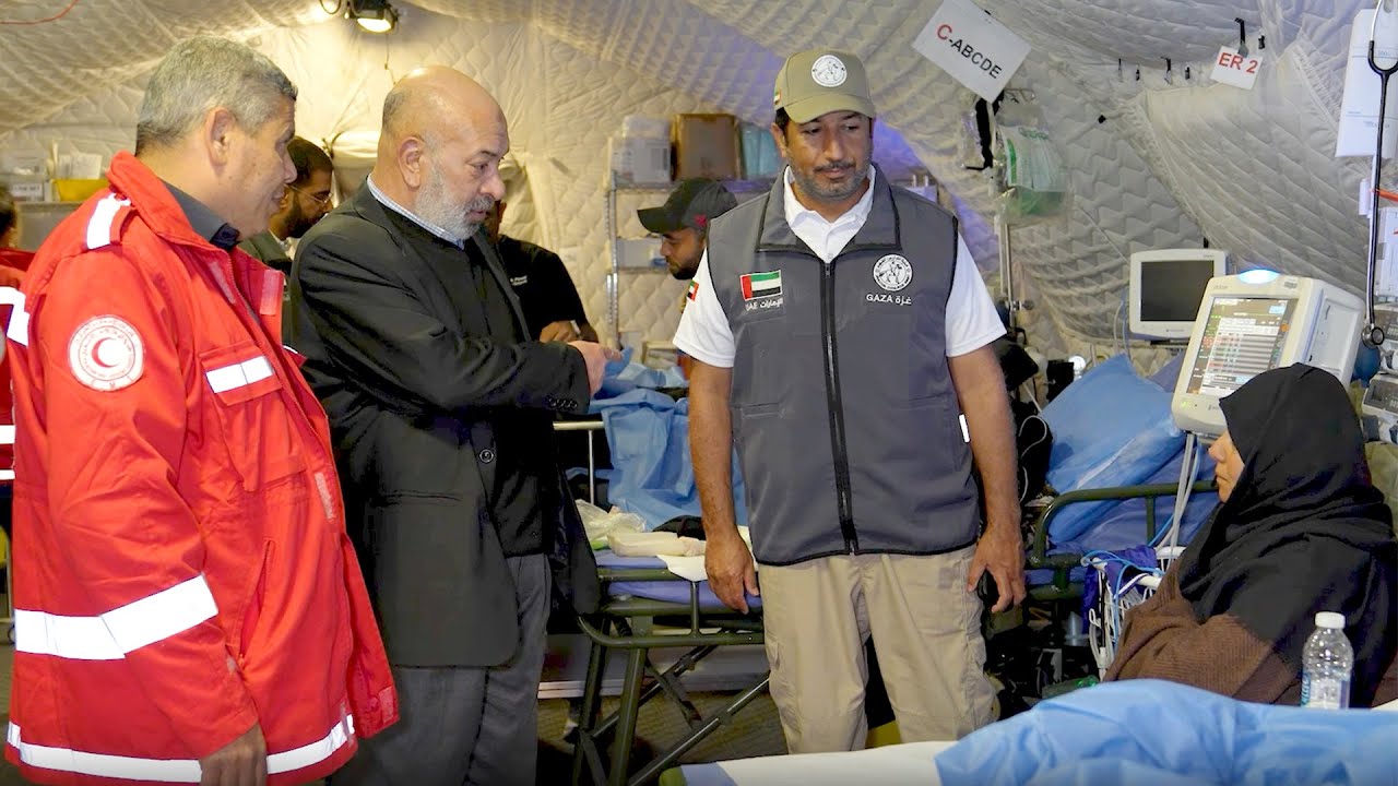 المستشفى الميداني الإماراتي يواصل تقديم خدماته الطبية في غزة #الشارقة24 