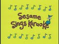 Sesame Street Sesame Sings Karaoke Genius DVD