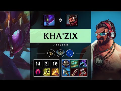 Kha'Zix Jungle vs Graves - EUW Challenger Patch 25.21