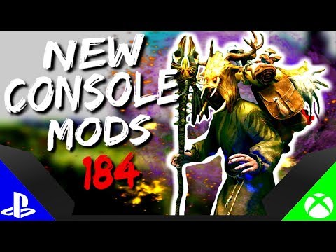Skyrim Special Edition: ▶️5 BRAND NEW CONSOLE MODS◀️ #184 (PS4/XB1/PC)