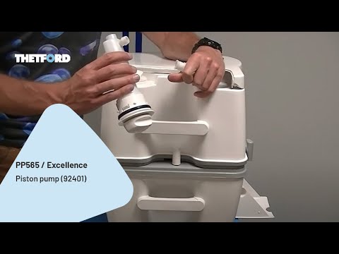 PP565 / Excellence | Piston pump (92401) replacement | Porta Potti | THETFORD repair instructions