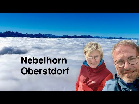 Nebelhorn Oberstdorf: Spectacular view above the clouds with pure sunshine ☀️