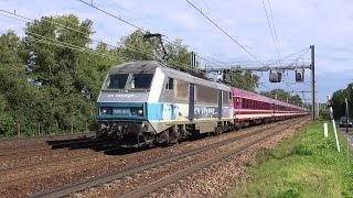 preview picture of video 'La BB26164 emmène le train 27333 en direction de Perpignan'