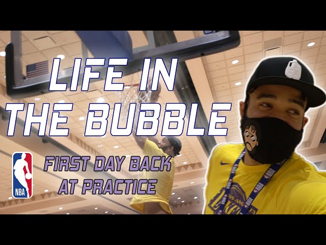 LOOK: NBA stars find ways to grind, revel inside the bubble