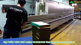 Máy dán cạnh Acrylic Noline Pro-900K bàn giao tại Cty FURITA SG