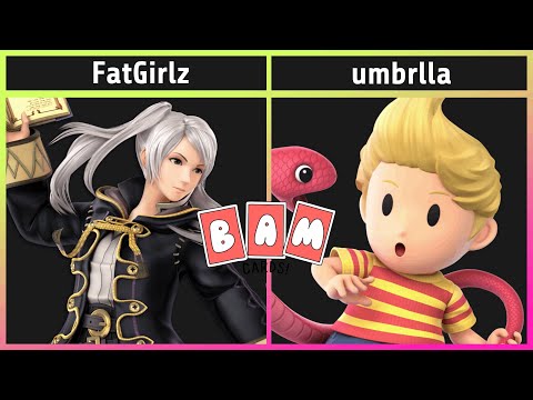 Smash @ BAM Cards 16 - FatGirlz (Robin) vs. umbrlla (Lucas) - SSBU Tournament