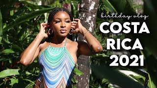 COSTA RICA TRAVEL VLOG 2021 | BIRTHDAY VLOG | DOMINCAL, TABACON, MANUEL ANTONIO + MORE | KENSTHETIC