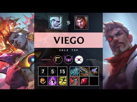 Viego Top vs Jayce - KR Master Patch 25.04