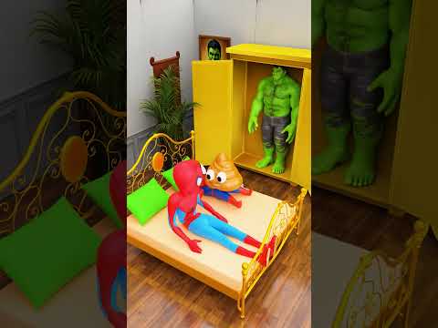 GTA V - Hulk And Thanos Duo Vs Spiderman And Spidey