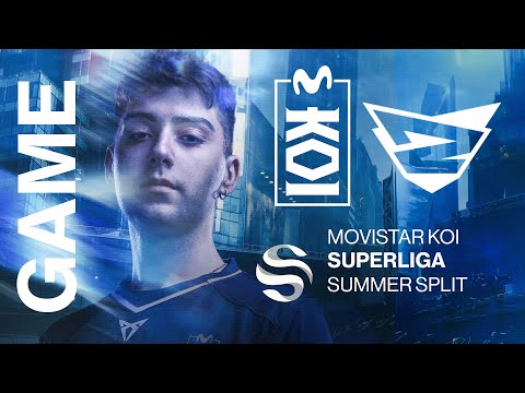 MOVISTAR KOI vs REBELS GAMING | SUPERLIGA SUMMER SPLIT - J8 [VOD]
