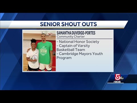 Senior Shout Outs: Lowell High, Community Charter, Northbridge High