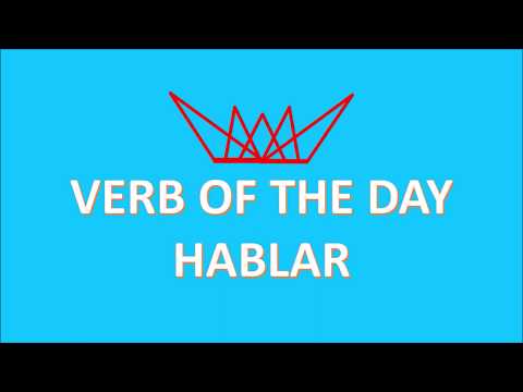 Verb of the Day - Hablar