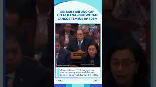 Tembus Rp 801 M, Sri Mulyani Ungkap Total Dana Jokowi untuk Berbagi Bansos selama 5 Tahun