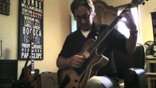 Video thumbnail for Perry Beekman - Sadowsky Jimmy Bruno Archtop by CR Guitars