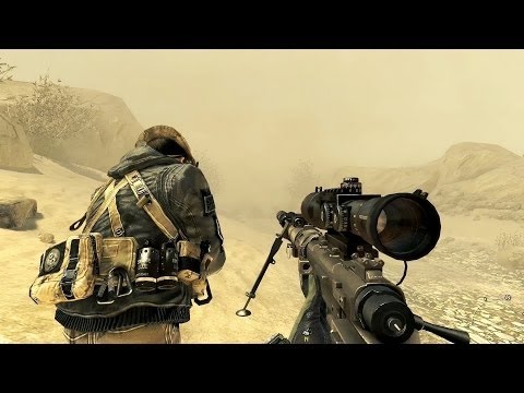 VERY BEAUTIFUL SNIPER MISSION from Call of Duty Modern Warfare 2