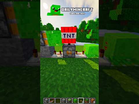 EXPLOSIVE! Ultimate TNT Cannon Build - Minecraft #shorts
