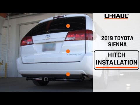 2019 Toyota Sienna Trailer Hitch Installation