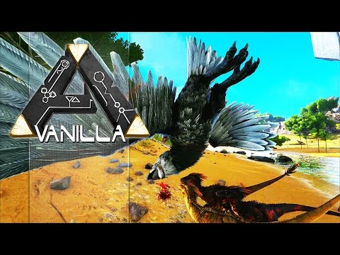 ARK Vanilla EP11 - Upando O Black Bird, Uma Argentavis de Respeito!