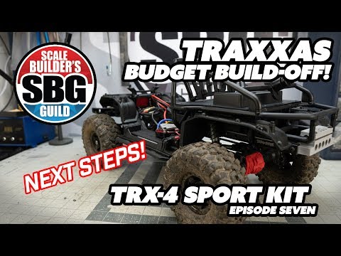 Traxxas TRX-4 Sport Kit Budget Build-Off Ep7
