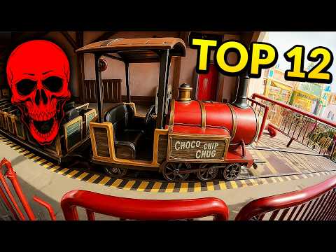 12 SCARIEST ROLLER COASTERS – Energylandia 2025 (4K) (Zator, Poland) GoPro HERO 13