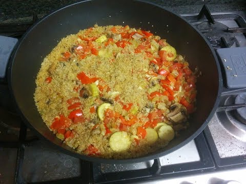 אוכלים בריא - הכנת תבשיל קינואה