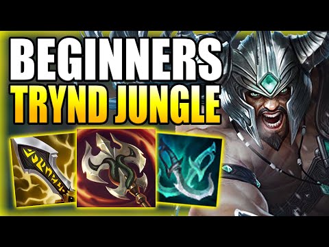 HOW TO PLAY TRYNDAMERE JUNGLE & CARRY GAMES FOR BEGINNERS! - Gameplay Guide League of Legends