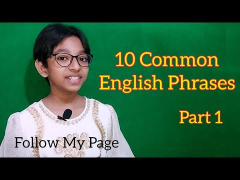 10 Common English Phrases | Part 1 | Nidhi