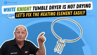 How to Replace a White Knight Tumble Dryer Heating Element, Heater, Thermostat