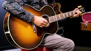 Video thumbnail for Gibson Limited Edition J-185 Vintage Acoustic Guitar by Musician's Friend