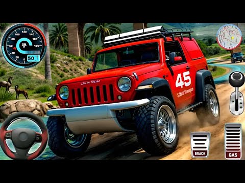 Drive SUV 4×4 Jeep Offroad 3D Game - Uphill 4×4 Offroad Jeep Driving Simulator 3D - Android Gameplay