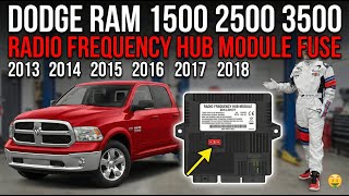 FIX: Key Fob Not Detected / RF Hub Fuse Replacement – Ram Truck 1500, 2500, 3500